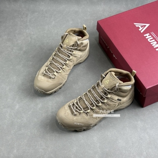 悍家男女秋冬防泼水高帮真皮防滑耐磨减震加绒户外徒步登山鞋