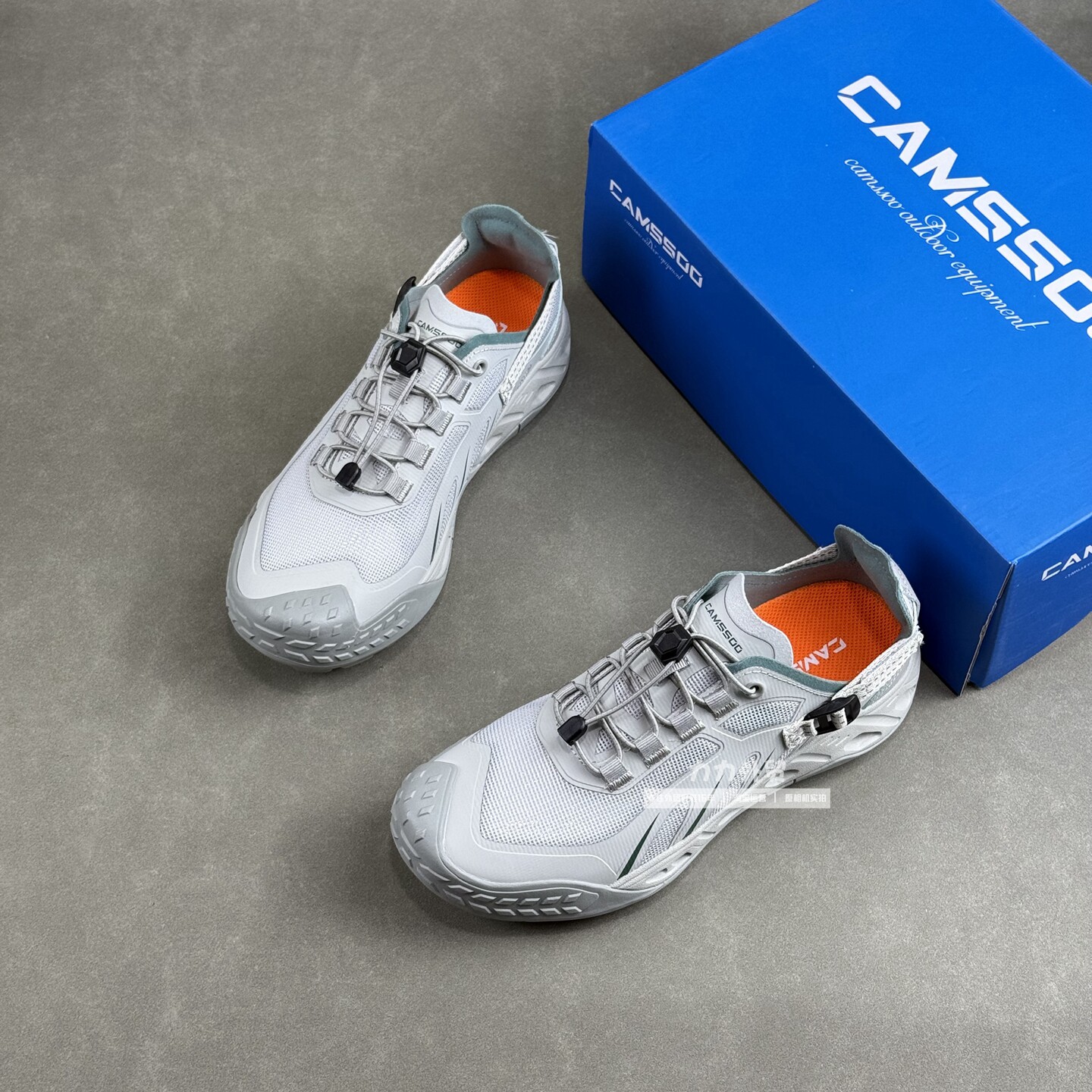 Camssoo夏季速干单网透气溯溪鞋 免系带男女防滑户外休闲徒步鞋