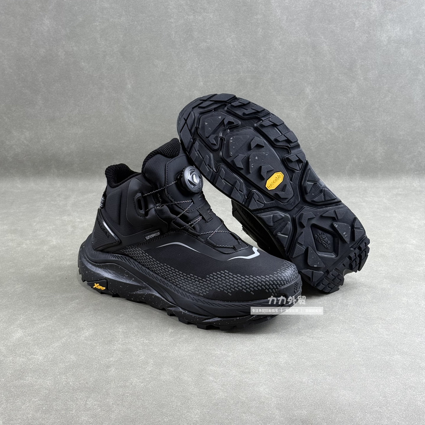 加拿大冰面防滑纽扣雪地靴 男女防水保暖-20°户外徒步登山棉鞋