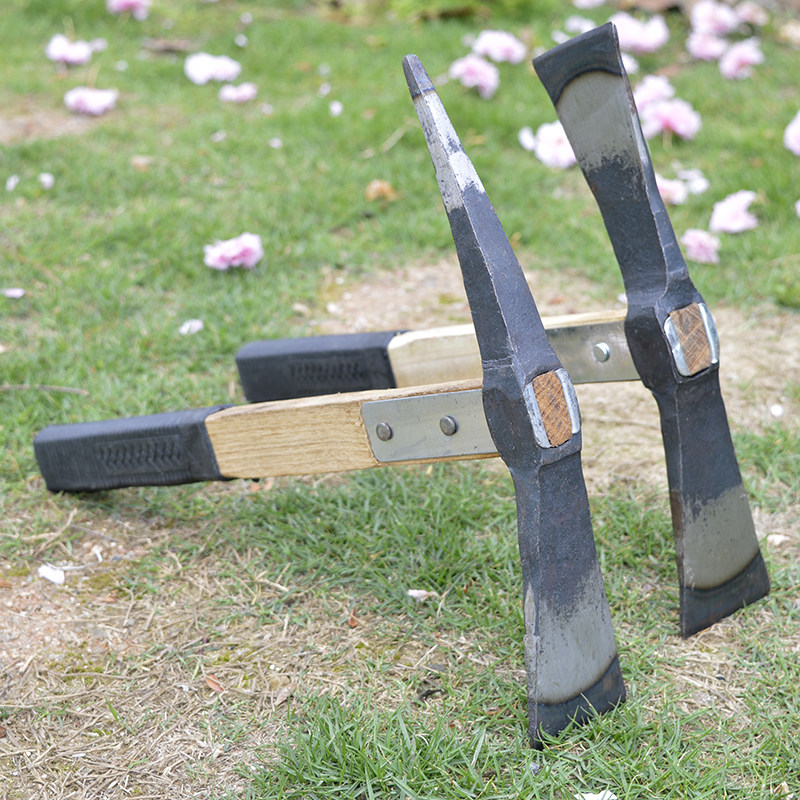 木柄加固小洋镐两用双头柴镐斧镐扁锄斧头锄斧十字镐户外刨药材,农机/农具/农膜,镐,淘宝优惠券,粉丝福利购,淘宝优惠卷