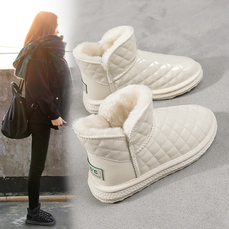 麦尔达短靴冬季雪地鞋女