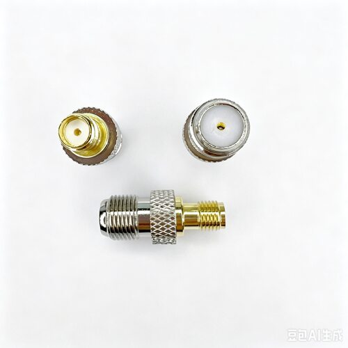 FK/SMAK转接头 F母头英制转SMA母头 英制F头转SMA