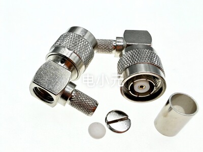 RPTNC-C-J-4 TNC公头内螺纹内孔压接50-4/LMR240线 TNC反极连接器
