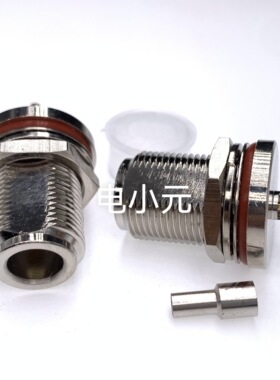 射频连接器N-C-KY-1.5带防水圈23牙 N型母头接50-1.5 RG316线