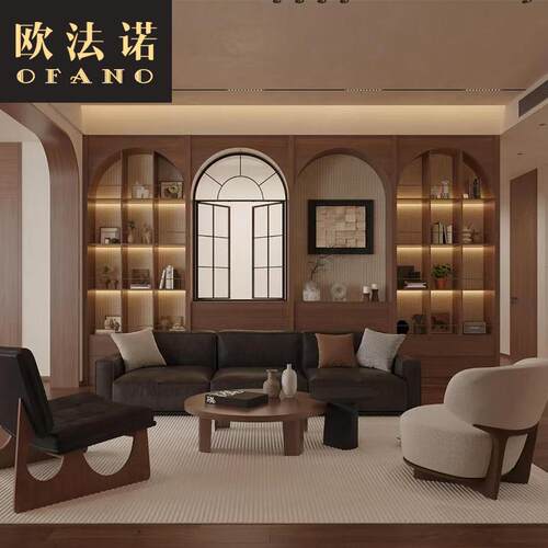 实木餐厨空间法式全屋中古
