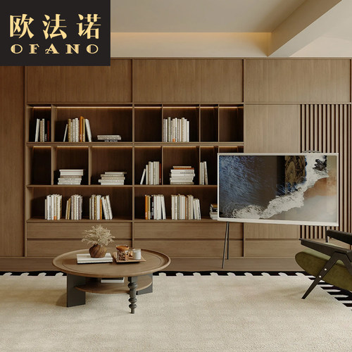 全屋定制法式中古风电视柜背景墙全屋整装空间定制工厂定做
