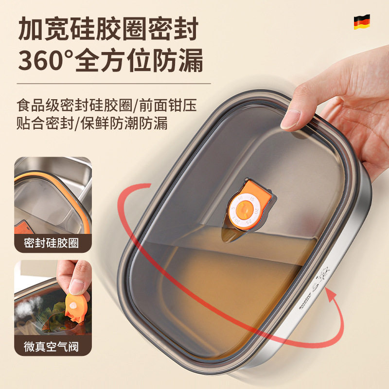 304不锈钢保鲜盒便当盒冰