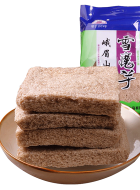峨眉山金顶牌雪魔芋干四川土特产