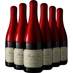 法国进口15.5°度蜡封款红酒干红葡萄酒 单支礼盒装整箱6支