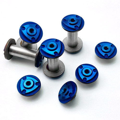 不锈钢T8梅花刀柄钉对锁扣螺丝