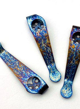 蜘蛛C223 背夹蜘蛛C10钛合金刀夹口袋夹Paramilitary 2 钛刀夹子