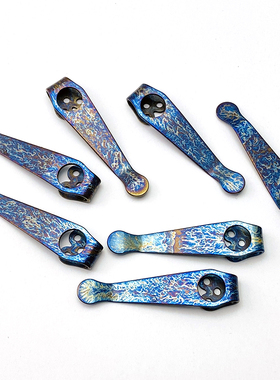 蜘蛛C81背夹C11蜘蛛C10钛合金刀背夹 Spyderco Paramilitary 2