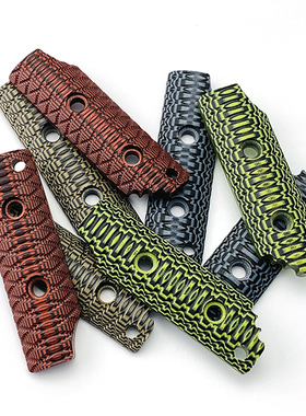 Strider SA/DB小直刀柄 G10复合材料 刀柄定制挺进者贴片直刀手柄