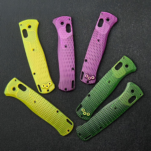 蝴蝶535贴片 亚克力透明贴片蝴蝶 Bugout 贴片定制 刀具配件手柄
