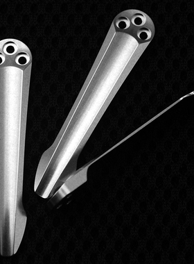 蜘蛛C81背夹 钛合金刀夹子 一体CNC口袋夹 蜘蛛C10背夹