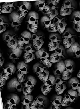 KYDEX板K板刀鞘DIY 热塑板K板枪套材料 骷髅头纹K板刀套K鞘套