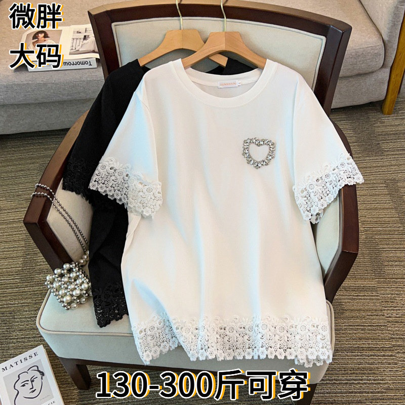 夏装女装新款加肥加大码显瘦宽松