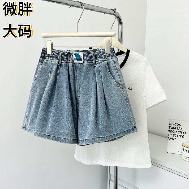 230斤微胖妹妹夏季新款简约休闲