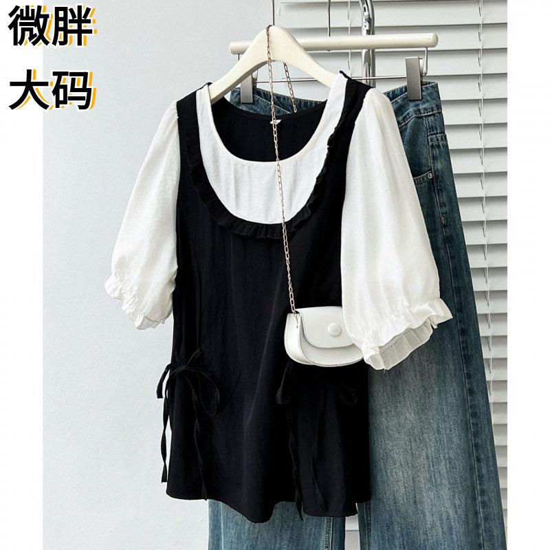2026夏季新款大码女装遮肉休闲中