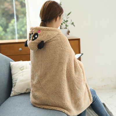 笑脸大披肩加厚韩版冬季