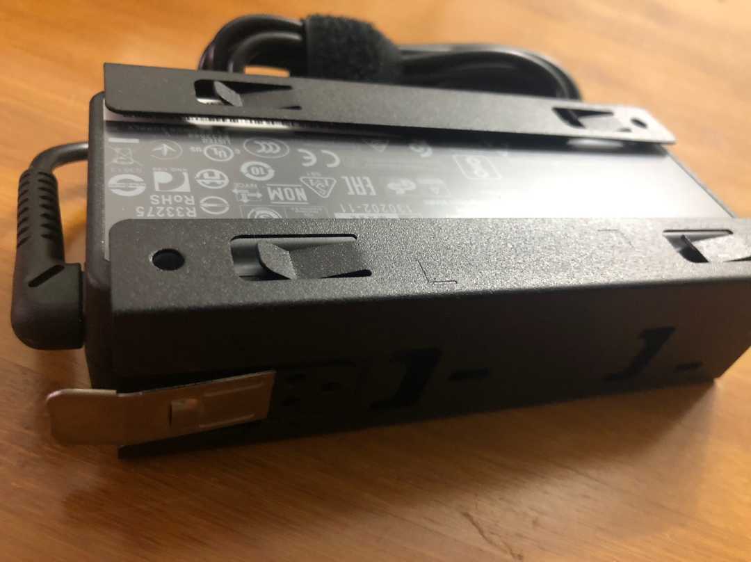 联想90w电源盒 可以挂扣于主机挂架上 用于M920Q M720Q电脑65W