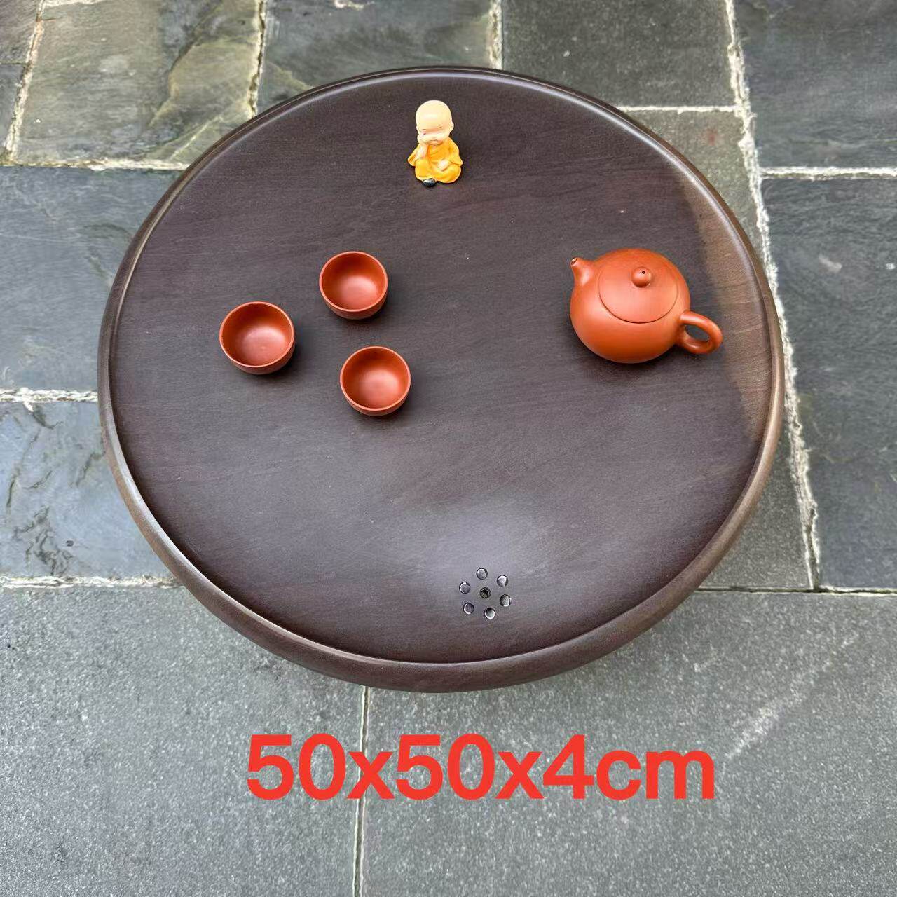 端砚茶盘厂家宋坑圆盘砚石家用茶台石茶几功夫茶简易平板高档实用