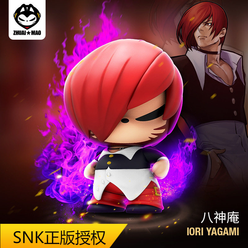 正版拽猫拳皇联名盲盒手办卡通创意公仔机箱摆件模型玩具娃娃礼品