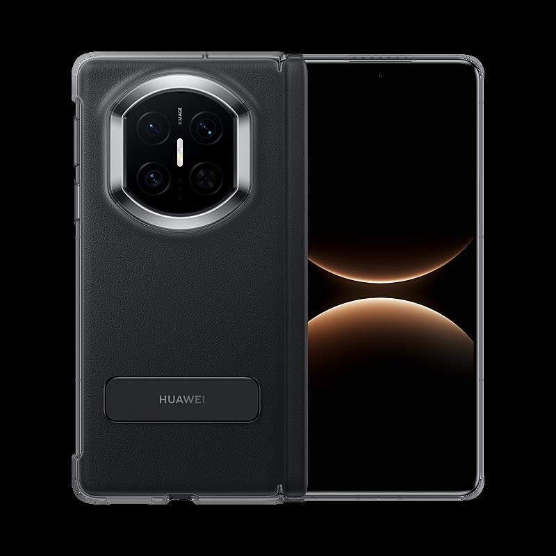 原装正品适用华为MateX7手机壳原装同款270°旋转多向支架素皮保护壳多向支撑X7典藏版折叠屏手机套高级感新