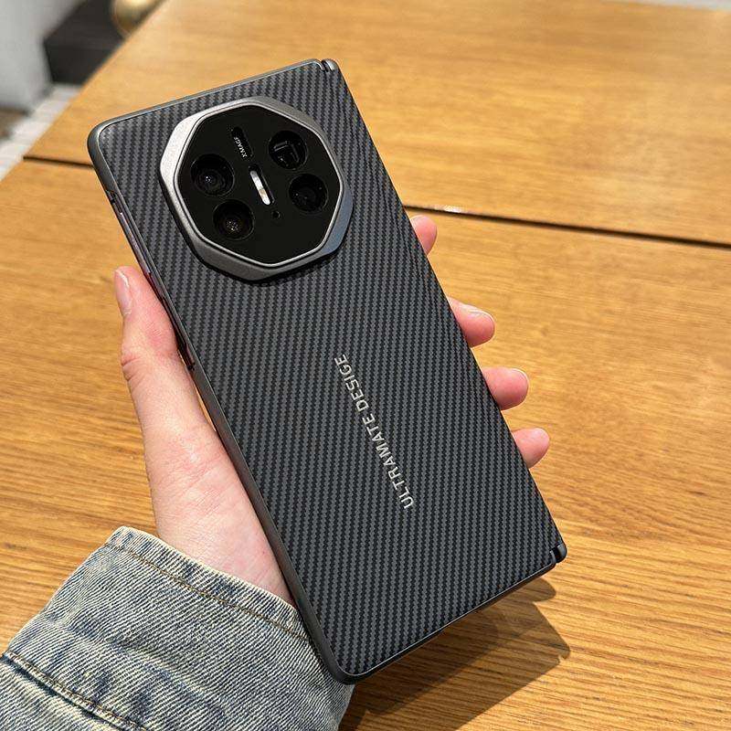 原装正品适用华为MateX5手机壳超薄全包防摔新款高级感颜值凯夫拉纹中轴保护迈特X6折叠屏典藏版单壳X3男女铰