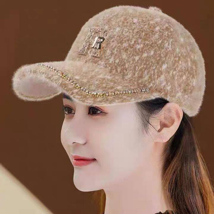 帽子女士秋冬季新款棒球帽女洋气帽子