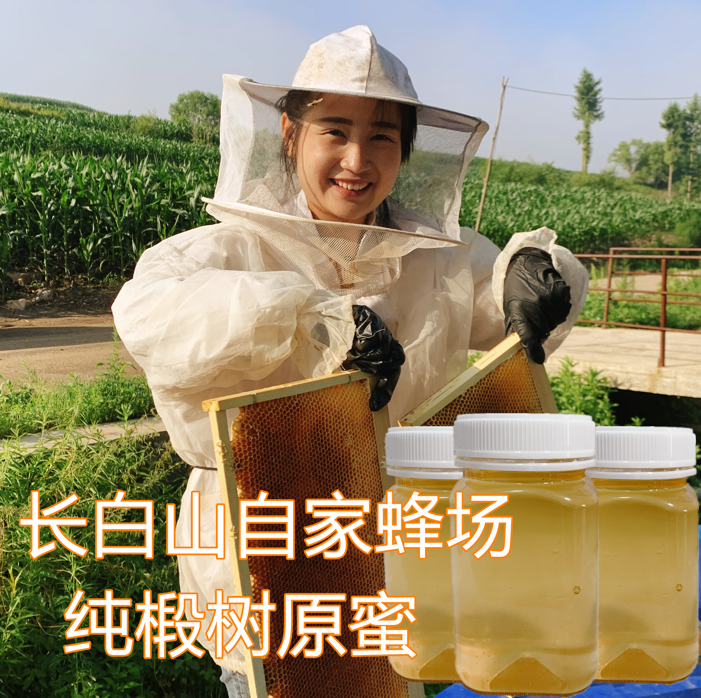 长白山野生蜂蜜土蜂蜜纯正天然深山正宗农家自产