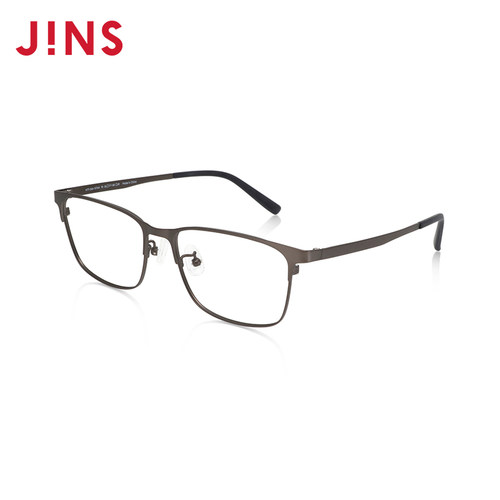 JINS睛姿含镜片近视镜钛框商务舒适干练可配防蓝光镜片MTF24A157