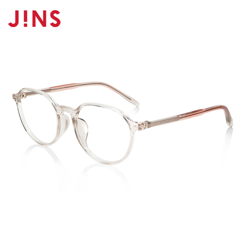 JINS睛姿男女TR90近视眼镜清新纤细镜框可加防蓝光镜片URF24S211