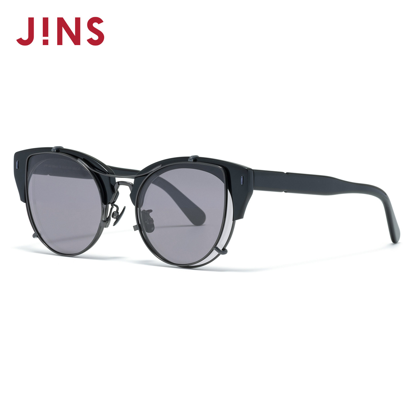 JINS睛姿太阳镜个性设计男女同款挂片墨镜防紫外线眼镜UMF26S006