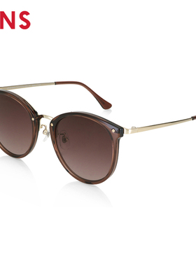 JINS睛姿时尚TR简洁百搭人气大框太阳镜墨镜防紫外线LRF24S024