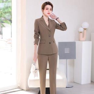 职业装西装套装三件套女XH.B0302春秋新款时经尚气质面试店正装酒