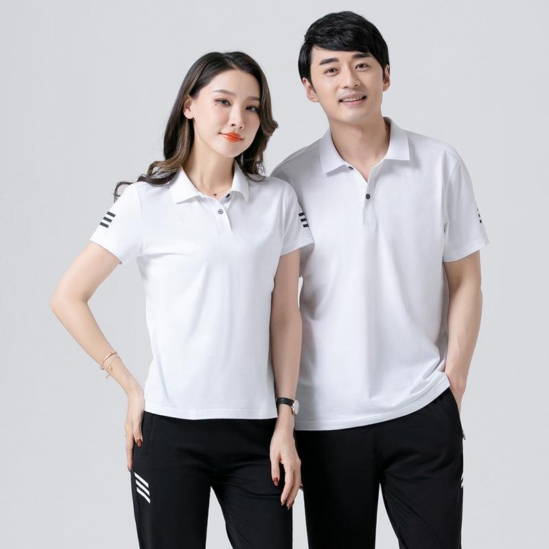 衫情长侣翻领短袖休裤男闲运动套79678218装女
