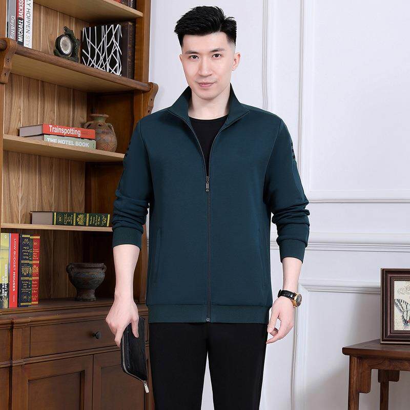 老侣年运动套装春秋季97779155情装男女休闲卫衣动服两运件中套爸