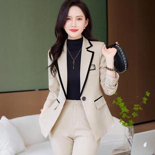 高端TM-65951职业西装套工装女秋气冬时尚质神范正装高级感女工装