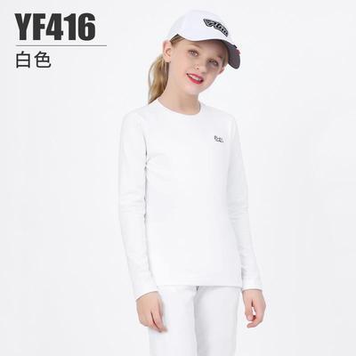 新品高夫打底衫女童袖时尚恤秋尔冬季力童装衣服防寒长YF416保弹