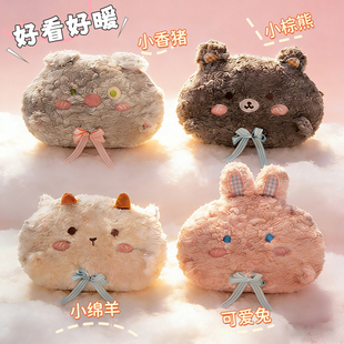 热水袋暖手宝充电暖水袋新款 电热宝暖手袋防爆毛绒可爱女生暖宝宝