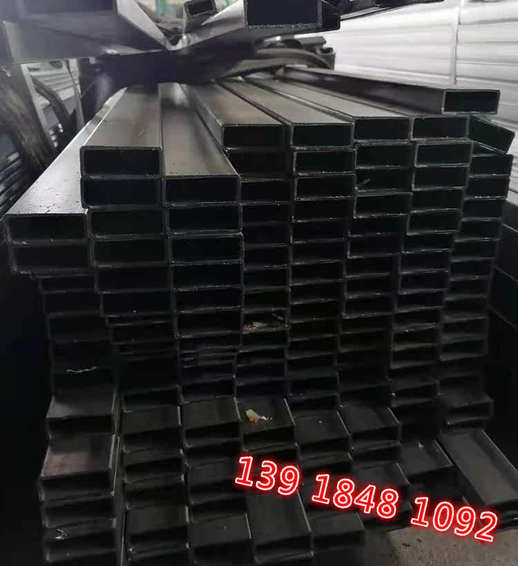 黑钢管25x40x2x3方管钢材50x25x3空心铁管30x60x4光亮管20x80x1.6