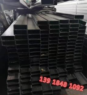 黑钢管25x40x2x3方管钢材50x25x3空心铁管30x60x4光亮管20x80x1.6