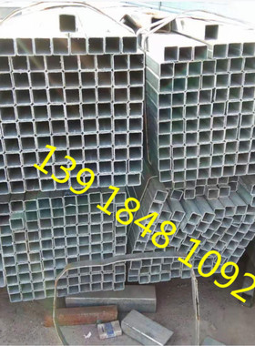 防锈排水管1寸 2寸 3寸热镀锌方管30x50x4 40x80x3光亮管45x45x2