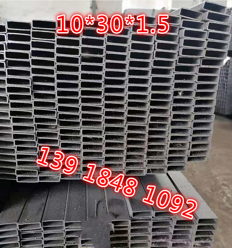 6米铁方管60x20 80x30x2精密小口径管25x15下水半管32x32 45x45x2