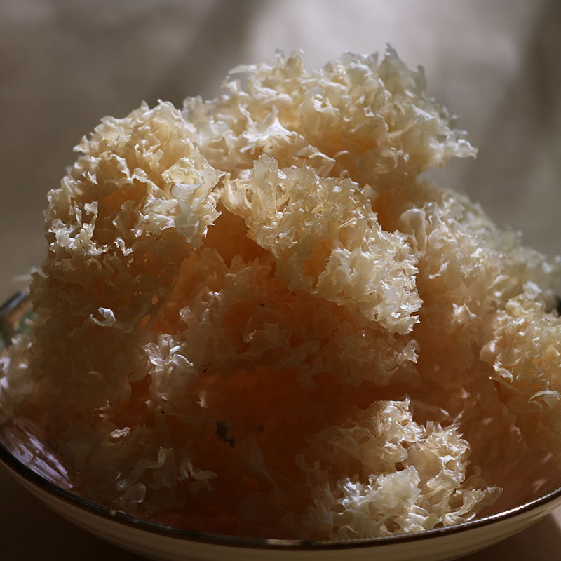 青杠椴木银耳天然特产自产白木耳无硫干货100g