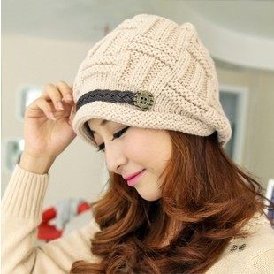 2021新款韩版秋冬可爱时尚保暖护耳针织冬帽女卷边毛线帽子,服饰配件/皮带/帽子/围巾,帽子,淘宝优惠券,粉丝福利购,淘宝优惠卷