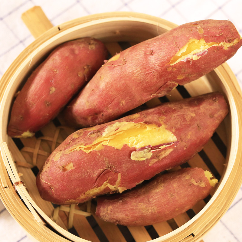 彼思农家小香薯番薯现挖黄心板栗山芋紫薯地瓜新鲜红薯