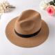 遇优美 夏天沙滩帽遮阳大沿帽出游平檐帽海边度假礼帽爵士草帽