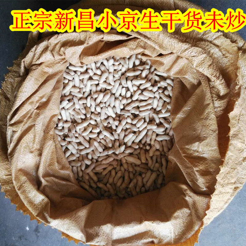 新昌特产小京生红皮2023新花生种子坚果嵊州小红毛长寿果晒干未炒